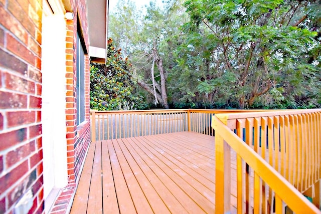 1933 Chasewood Dr, Austin, TX 78727 - view of wooden deck