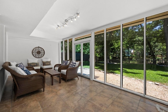 507 S Lake Creek Dr, Round Rock, TX 78681 - sunroom / solarium featuring outdoor lounge area and plenty of natural light