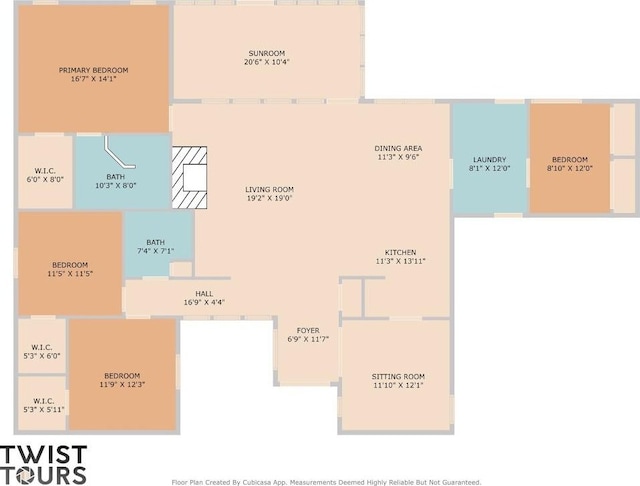 507 S Lake Creek Dr, Round Rock, TX 78681 - view of property floor plan