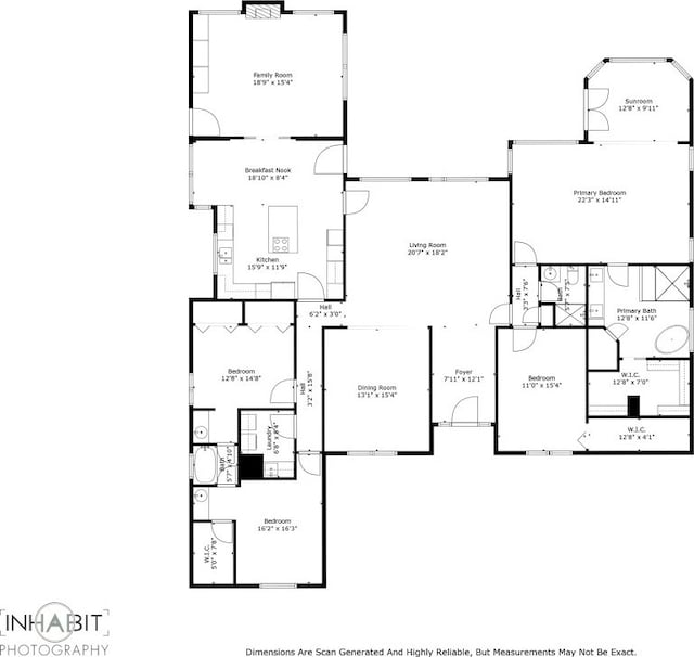 3110 Barton Point Dr, Austin, TX 78733 - view of room layout