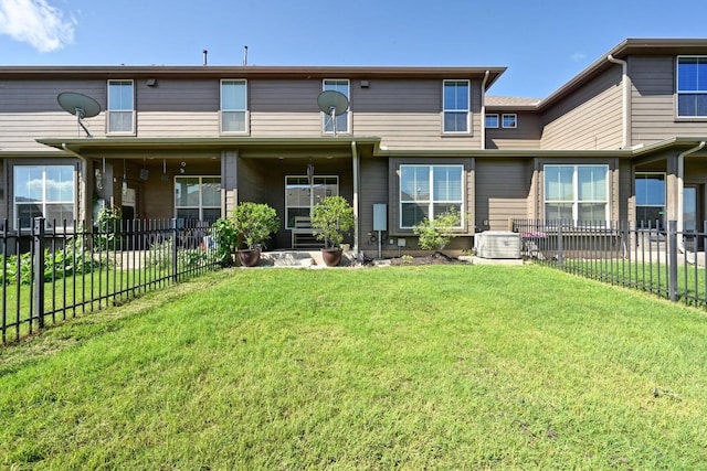 204 Parable Cv, Pflugerville, TX 78660 - back of property featuring a fenced backyard