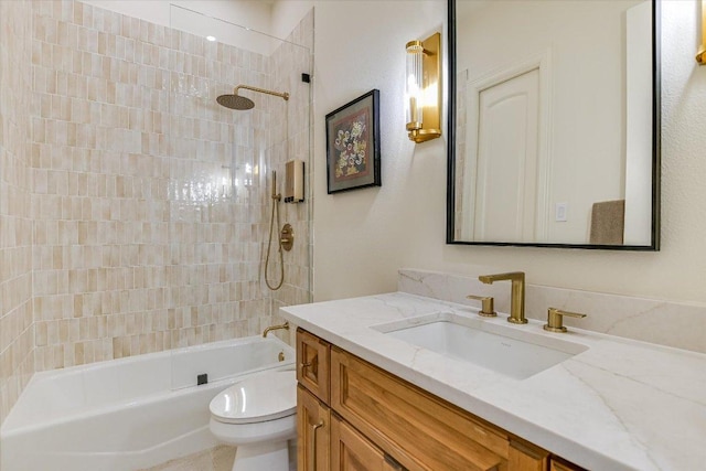 6717 Valburn Dr, Austin, TX 78731 - full bathroom with vanity and shower / bath combination
