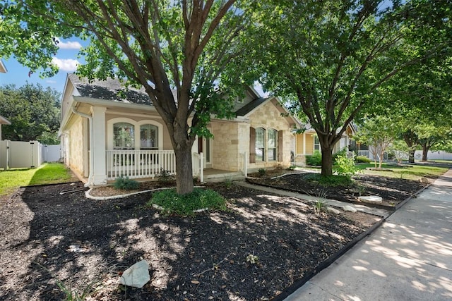 1704 Big Bend Dr, Cedar Park, TX 78613 - view of front of home featuring covered porch