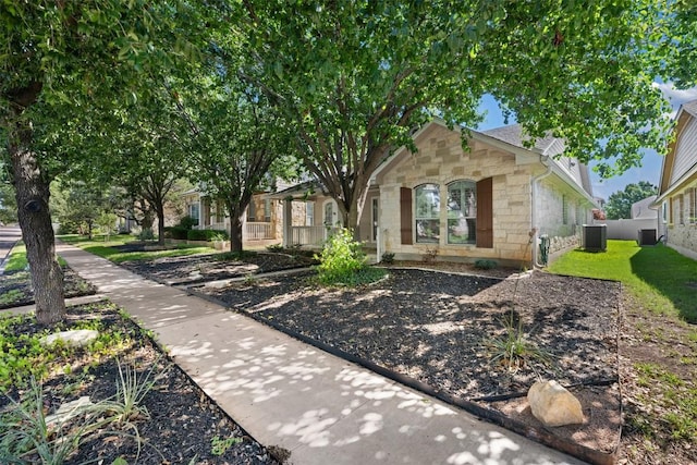 1704 Big Bend Dr, Cedar Park, TX 78613 - view of front facade featuring stone siding