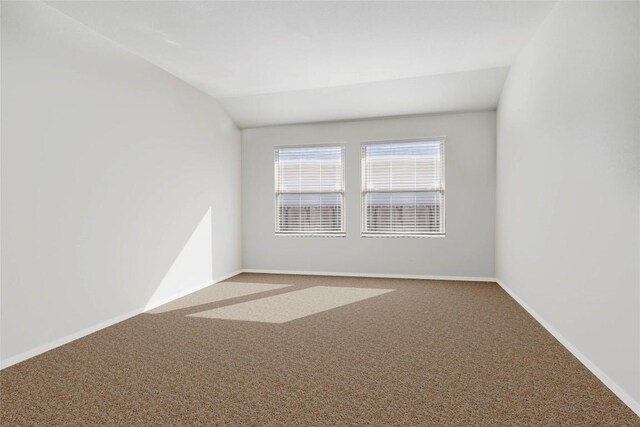 132 Sage Meadows Dr, San Marcos, TX 78666 - empty room featuring carpet floors and lofted ceiling