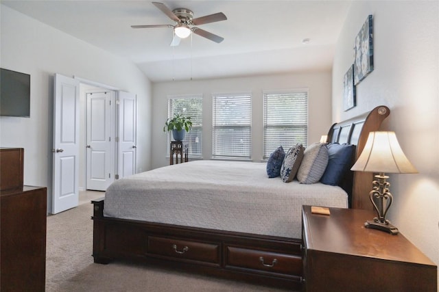 132 Sage Meadows Dr, San Marcos, TX 78666 - carpeted bedroom with ceiling fan