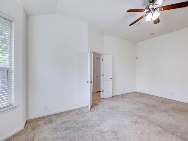 11600 Yeadon Way, Austin, TX 78717 - spare room with light colored carpet and a ceiling fan