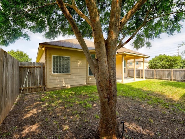 11600 Yeadon Way, Austin, TX 78717 - rear view of property featuring a patio area and a fenced backyard