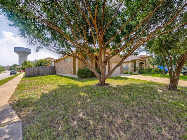 11600 Yeadon Way, Austin, TX 78717 - view of front facade with concrete driveway and an attached garage