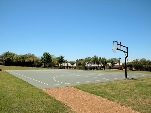 11600 Yeadon Way, Austin, TX 78717 - view of sport court featuring community basketball court and a lawn