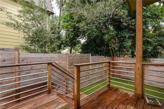 6800 Menchaca Rd Unit 45, Austin, TX 78745 - view of deck