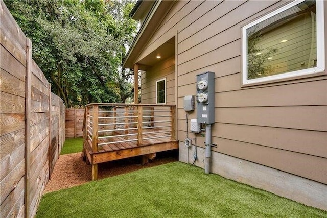 6800 Menchaca Rd Unit 45, Austin, TX 78745 - exterior space featuring a wooden deck