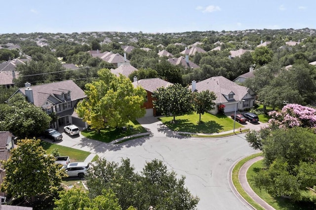 1532 Homewood Cir, Round Rock, TX 78665 - aerial view of residential area