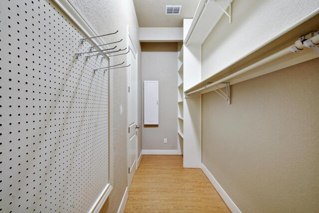 260 N Santa Clara Ave, New Braunfels, TX 78130 - spacious closet featuring light wood-style floors