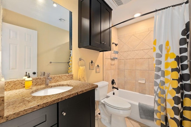 3200 Duval St Unit 309, Austin, TX 78705 - bathroom with vanity, tile patterned flooring, and shower / bath combo