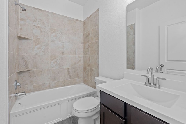 1207 Diggy Dr, Austin, TX 78748 - full bathroom with vanity and tub / shower combination