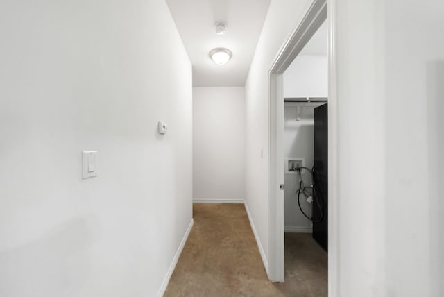 14601 Running Deer Trl, Austin, TX 78734 - hall with baseboards and light carpet