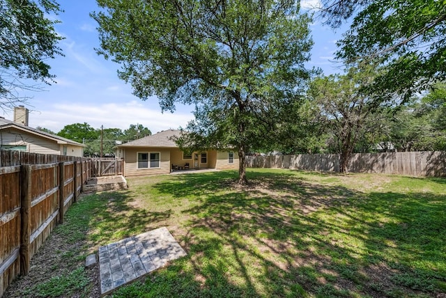 14601 Running Deer Trl, Austin, TX 78734 - fenced backyard with a patio