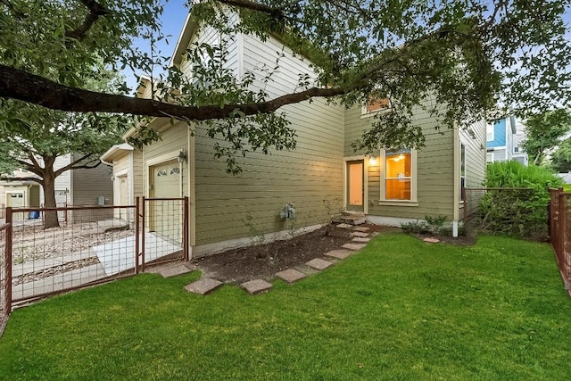 1900 Tramson Dr Unit 94C, Austin, TX 78741 - rear view of house with an attached garage