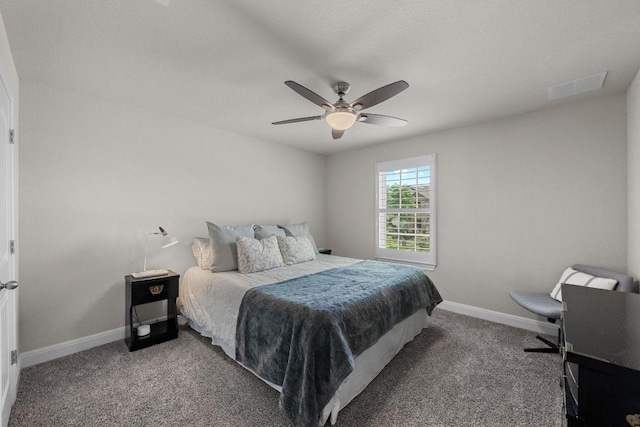 15913 Villa Frontera Dr, Bee Cave, TX 78738 - bedroom with carpet and a ceiling fan