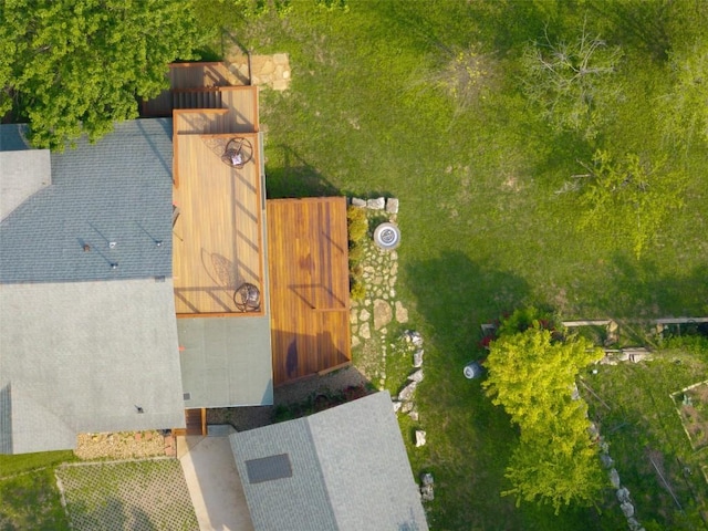 1917 Miles Ave, Austin, TX 78745 - view from above of property