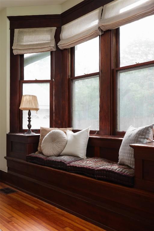 1917 Miles Ave, Austin, TX 78745 - sitting room with wood finished floors