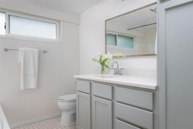 1917 Miles Ave, Austin, TX 78745 - bathroom with vanity and toilet