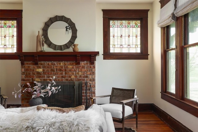1917 Miles Ave, Austin, TX 78745 - living room with wood finished floors and healthy amount of natural light