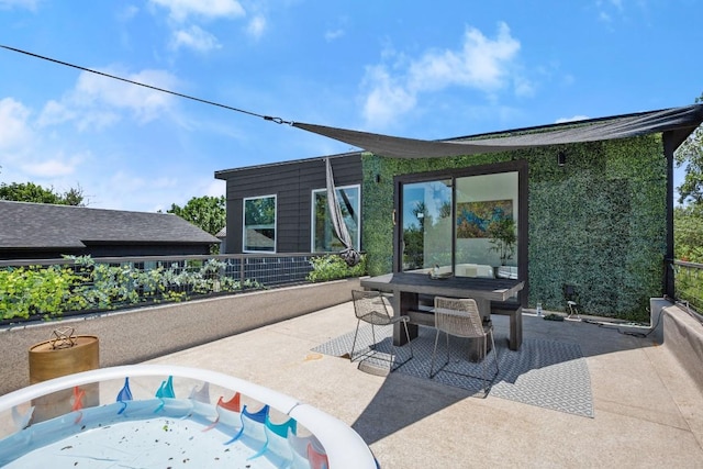 4802 Gladeview Dr Unit 2, Austin, TX 78745 - view of patio / terrace featuring outdoor dining area