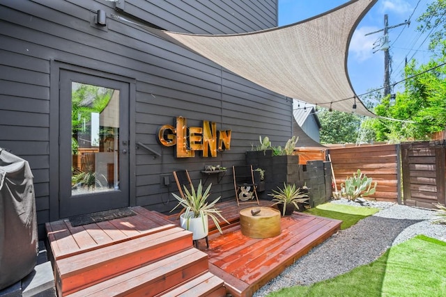 4802 Gladeview Dr Unit 2, Austin, TX 78745 - view of wooden deck
