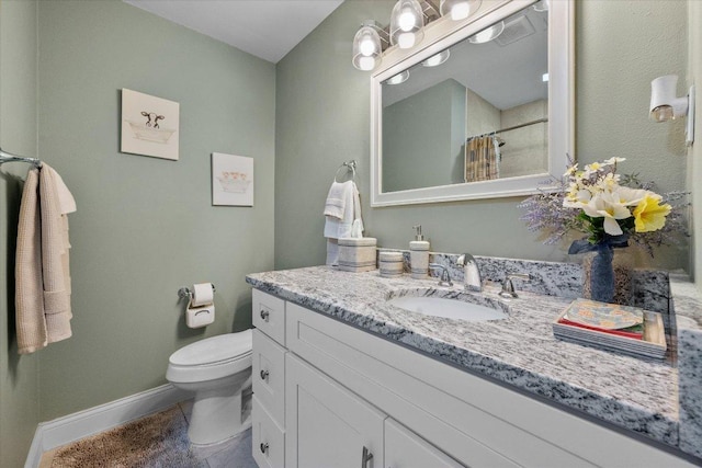 1410 Hummingbird Dr, Hillsboro, TX 76645 - full bath with vanity, tile patterned flooring, and a shower with shower curtain