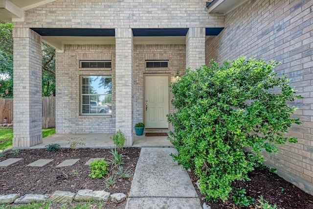 1803 Kwai Cv, Leander, TX 78641 - property entrance with brick siding
