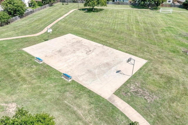 1803 Kwai Cv, Leander, TX 78641 - view of yard with community basketball court