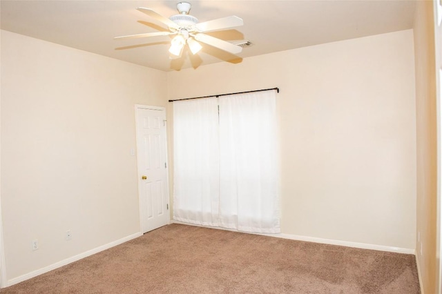 2003 White Dove Pass, Austin, TX 78734 - unfurnished bedroom with light carpet and a ceiling fan