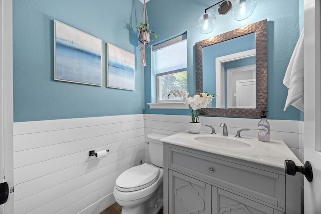 15001 Doria Dr, Austin, TX 78728 - bathroom with vanity and toilet
