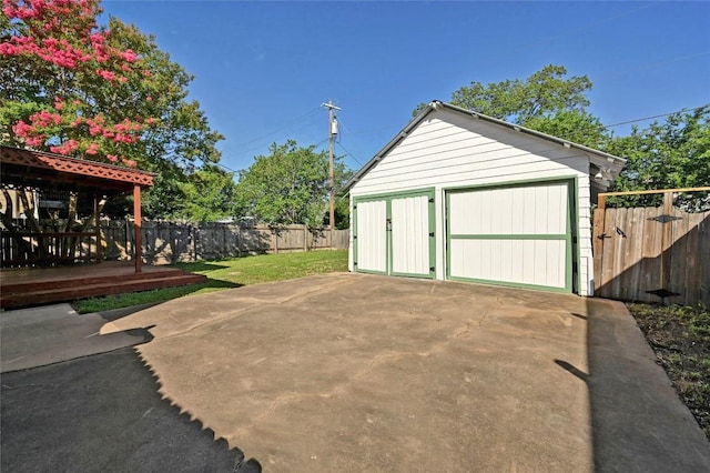 5112 Caswell Ave, Austin, TX 78751 - view of detached garage