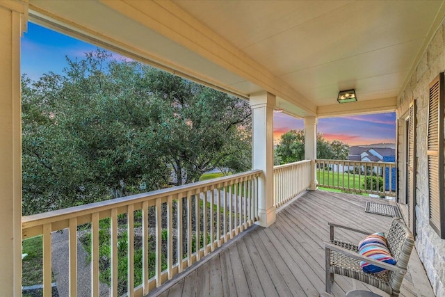 3342 Far View Dr, Austin, TX 78730 - view of deck