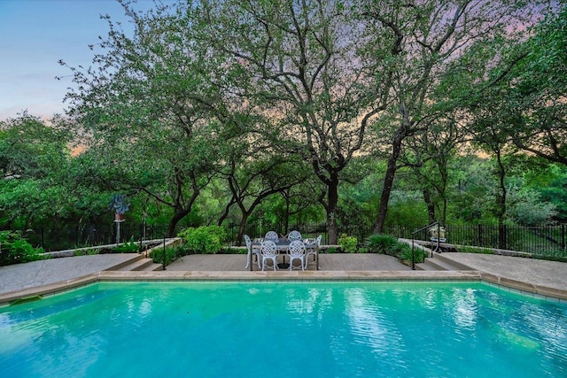 9105 Westminster Glen Ave, Austin, TX 78730 - view of pool featuring a patio area