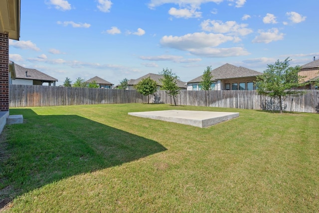 164 Mary Cornelia Cv, Buda, TX 78610 - fenced backyard with a patio area