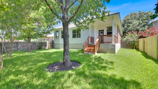 1086 Sussex Way, Round Rock, TX 78665 - view of front of home with a fenced backyard