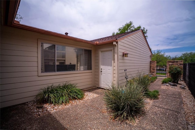 8403 Ardash Ln, Austin, TX 78759 - view of side of property with a gate