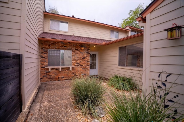 8403 Ardash Ln, Austin, TX 78759 - back of property with brick siding