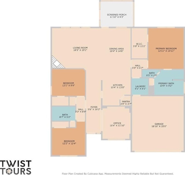 101 Desert Highlands Trl, Round Rock, TX 78665 - view of home floor plan