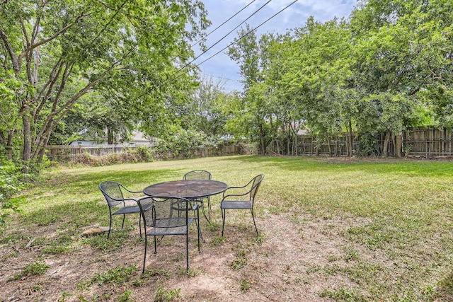 4805 Hilldale Dr, Austin, TX 78723 - view of fenced backyard