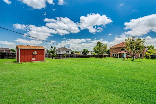 200 S Prairie Ln, Georgetown, TX 78633 - fenced backyard with a shed