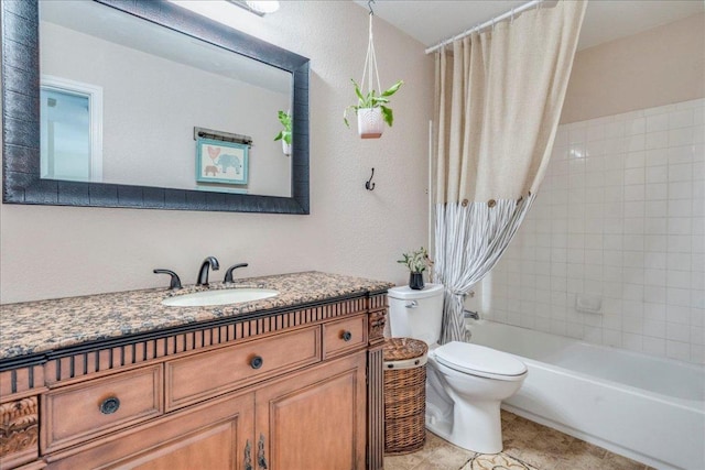 200 S Prairie Ln, Georgetown, TX 78633 - full bath featuring vanity, shower / bath combination with curtain, and tile patterned flooring