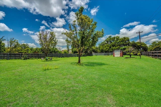 200 S Prairie Ln, Georgetown, TX 78633 - fenced backyard with a shed