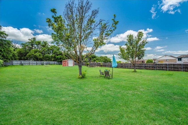 200 S Prairie Ln, Georgetown, TX 78633 - fenced backyard featuring a shed