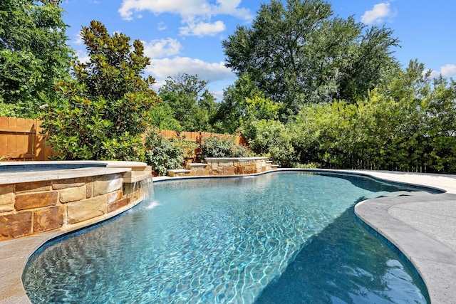 2977 Diego Dr, Round Rock, TX 78665 - view of pool featuring a fenced backyard