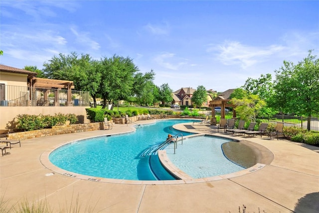 201 Montalcino Blvd, Austin, TX 78734 - community pool with a patio
